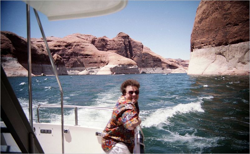 vacattion 1992 pagosa lake powell  north rim -- 080